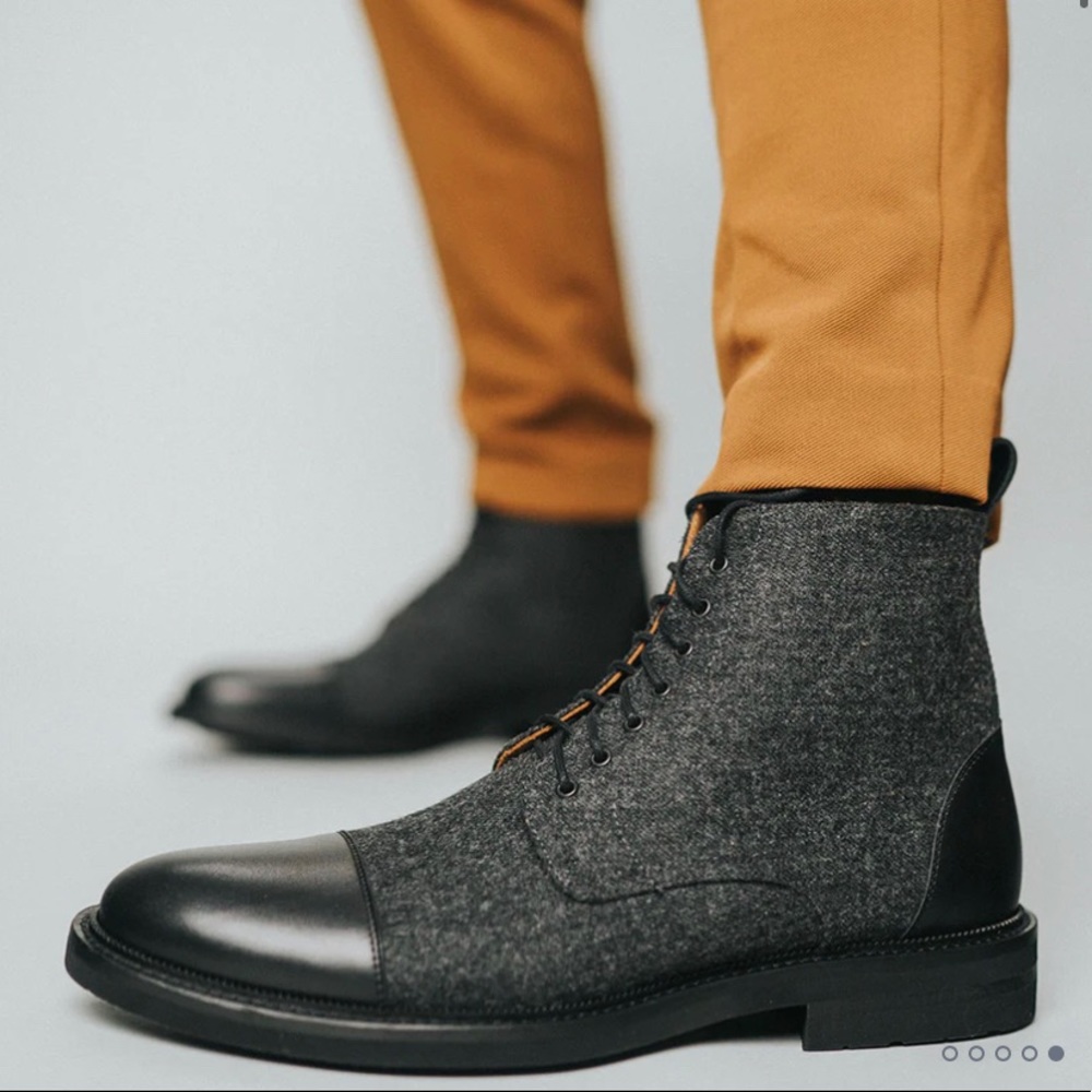 NEW Taft Jack boot- wool and leather